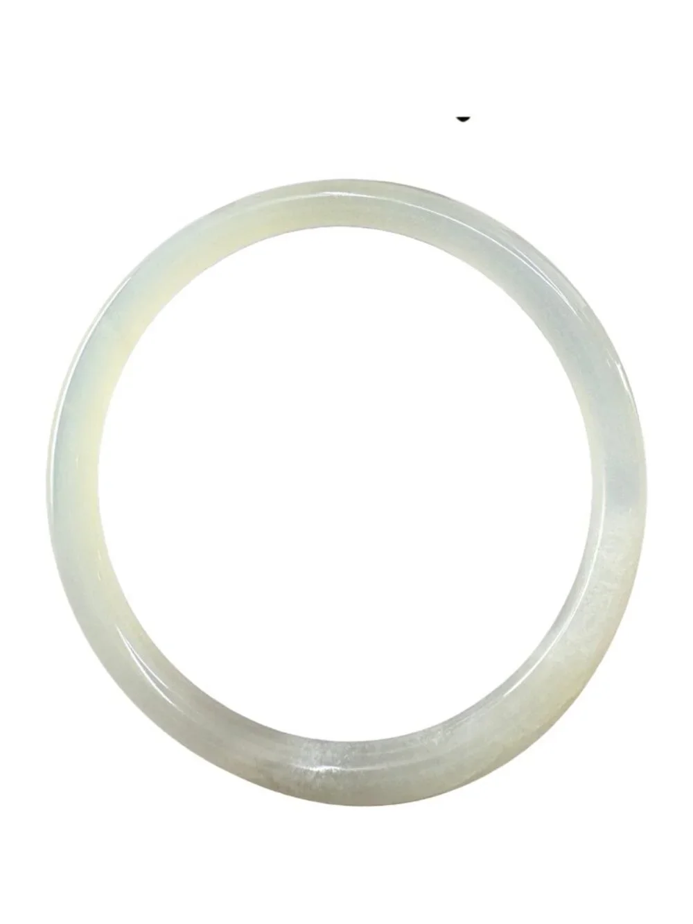 Nephrite Hetian Jade Bangle Bracelet 56 mm
